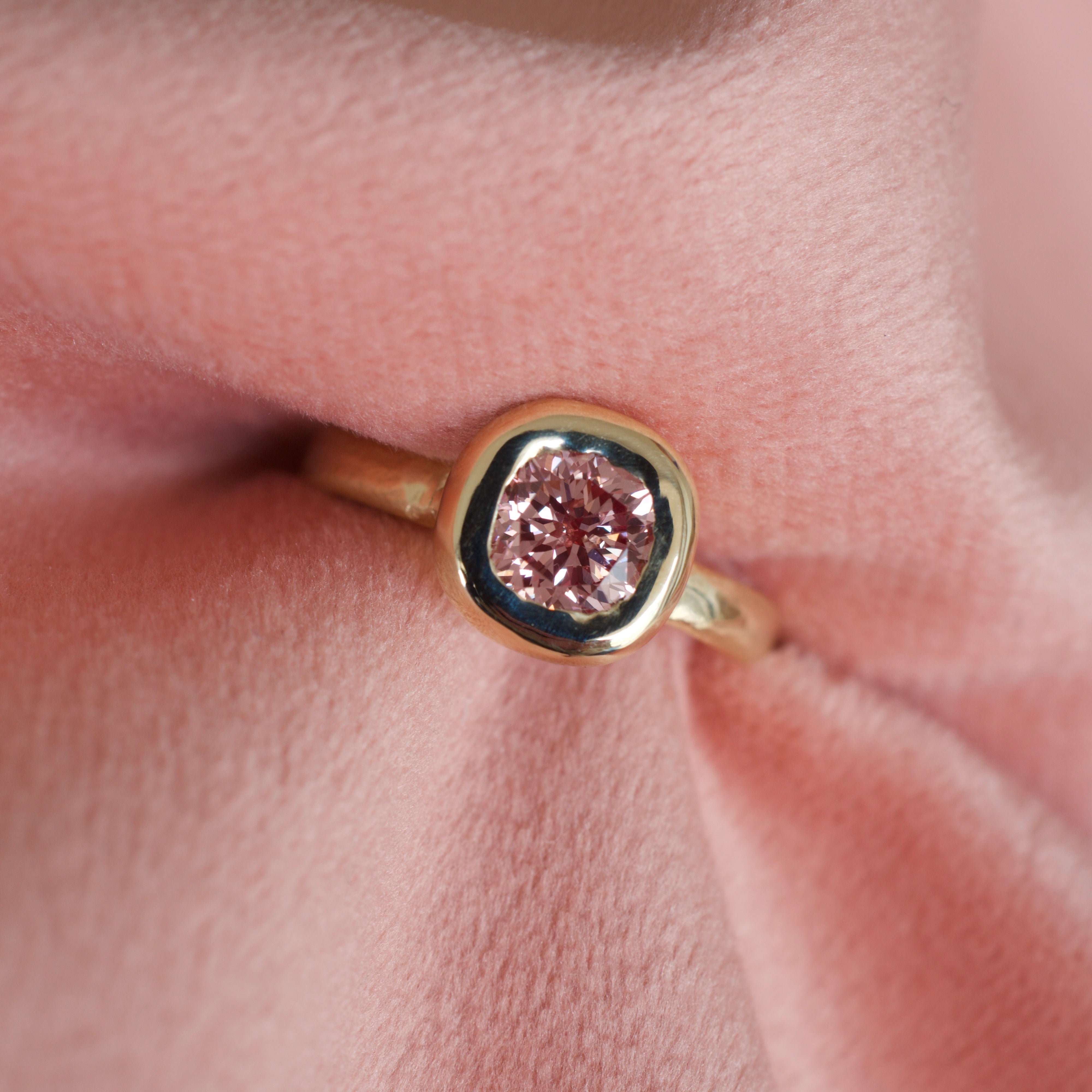 Spellbound Pink Diamond Ring