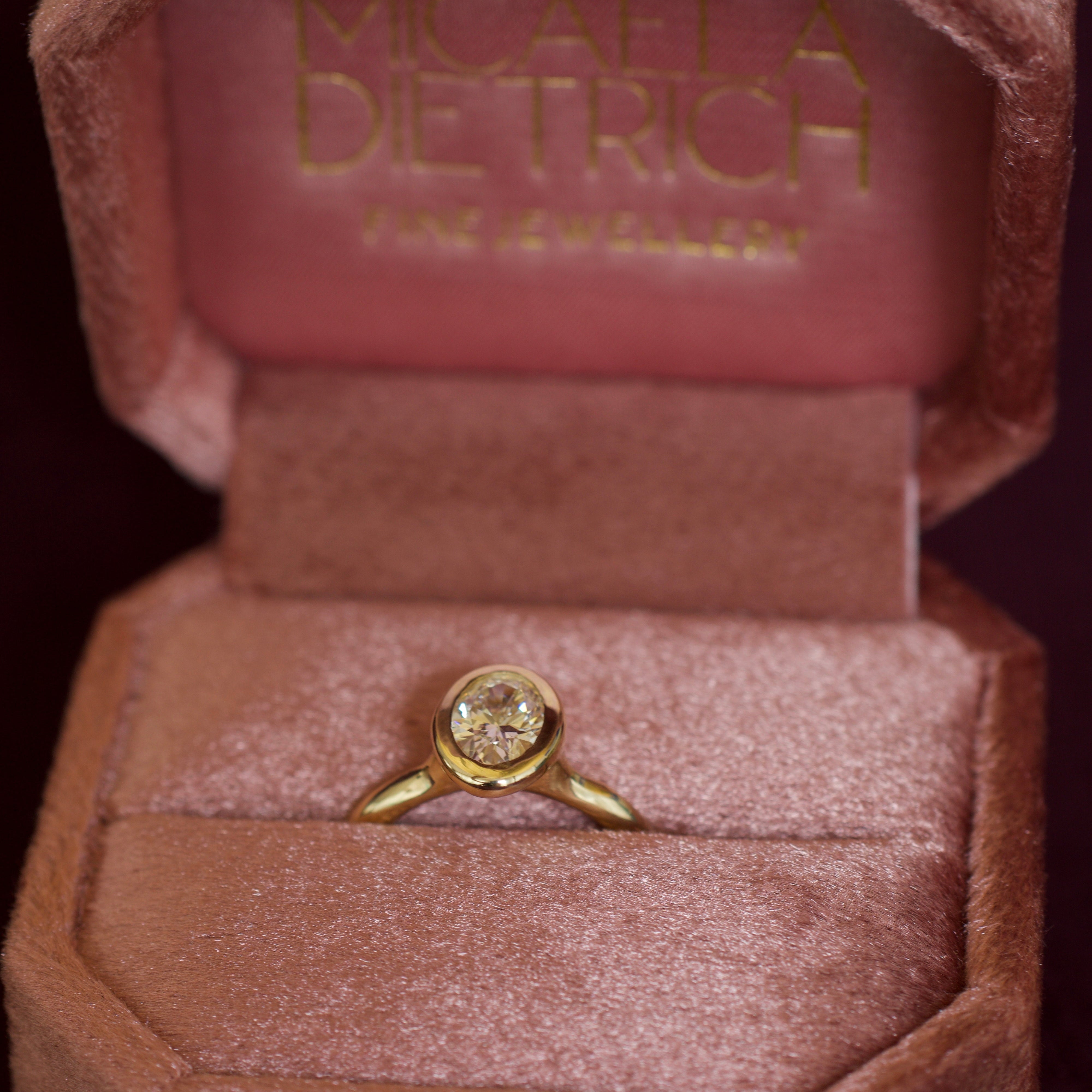 endless diamond engagement ring
