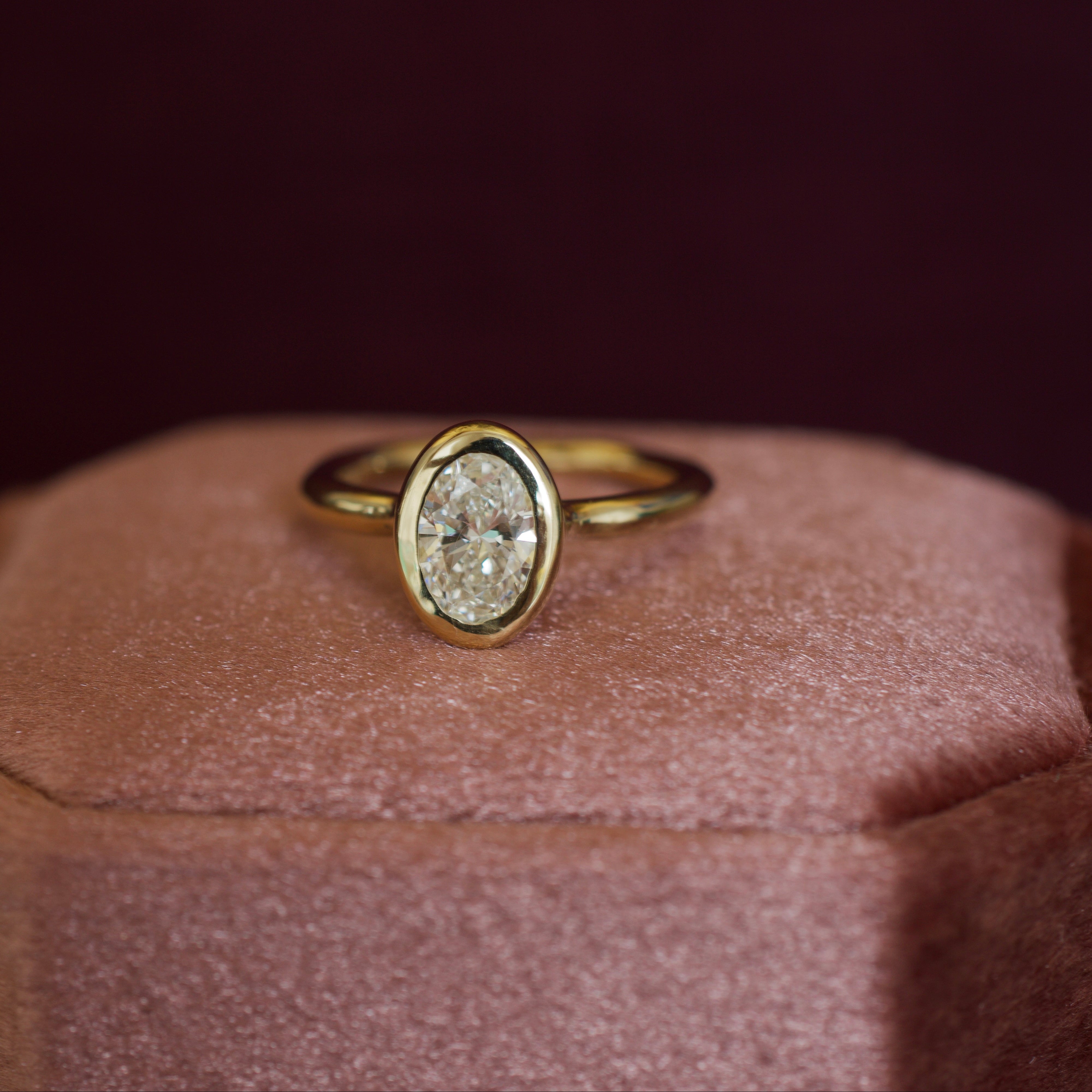 endless diamond engagement ring