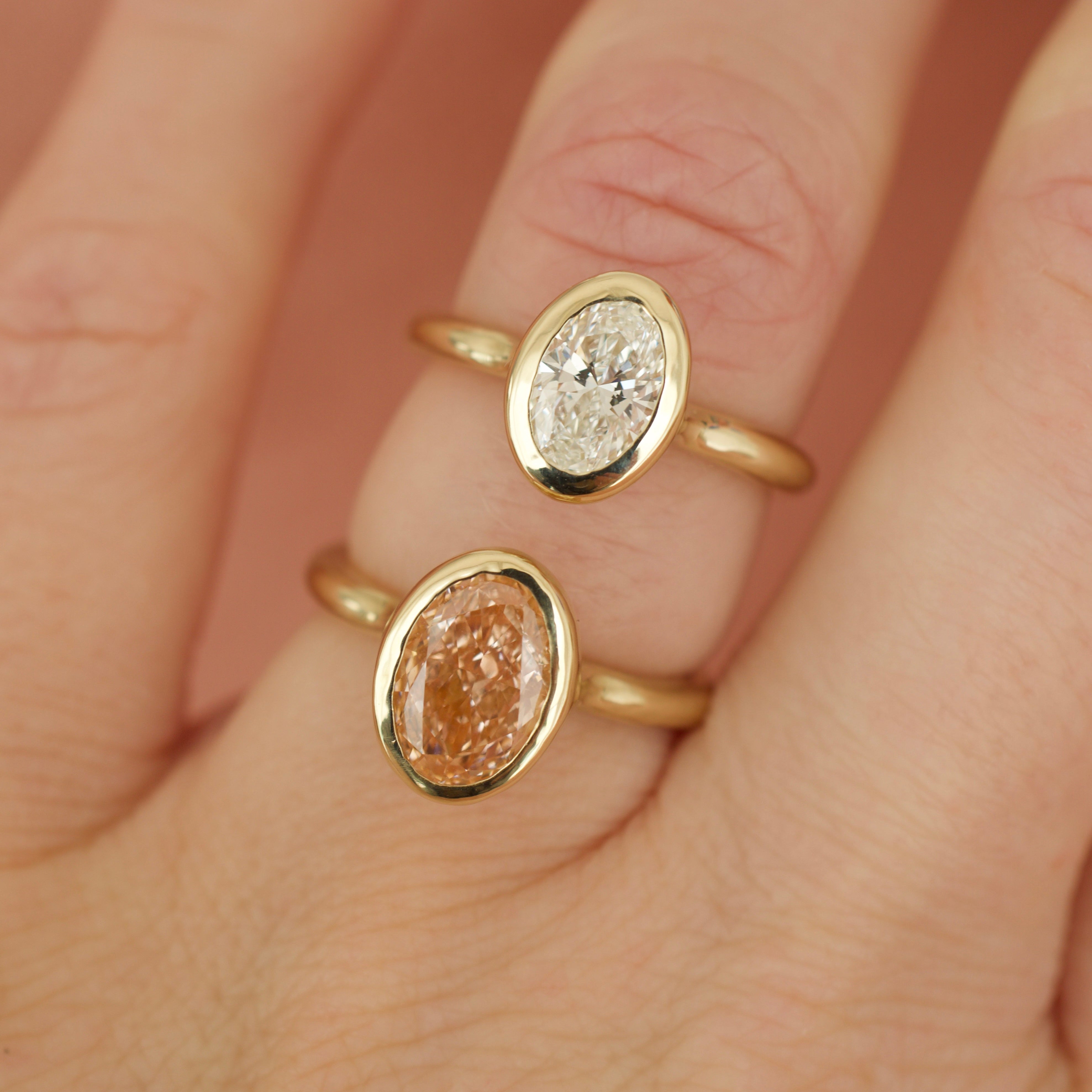 endless diamond engagement ring