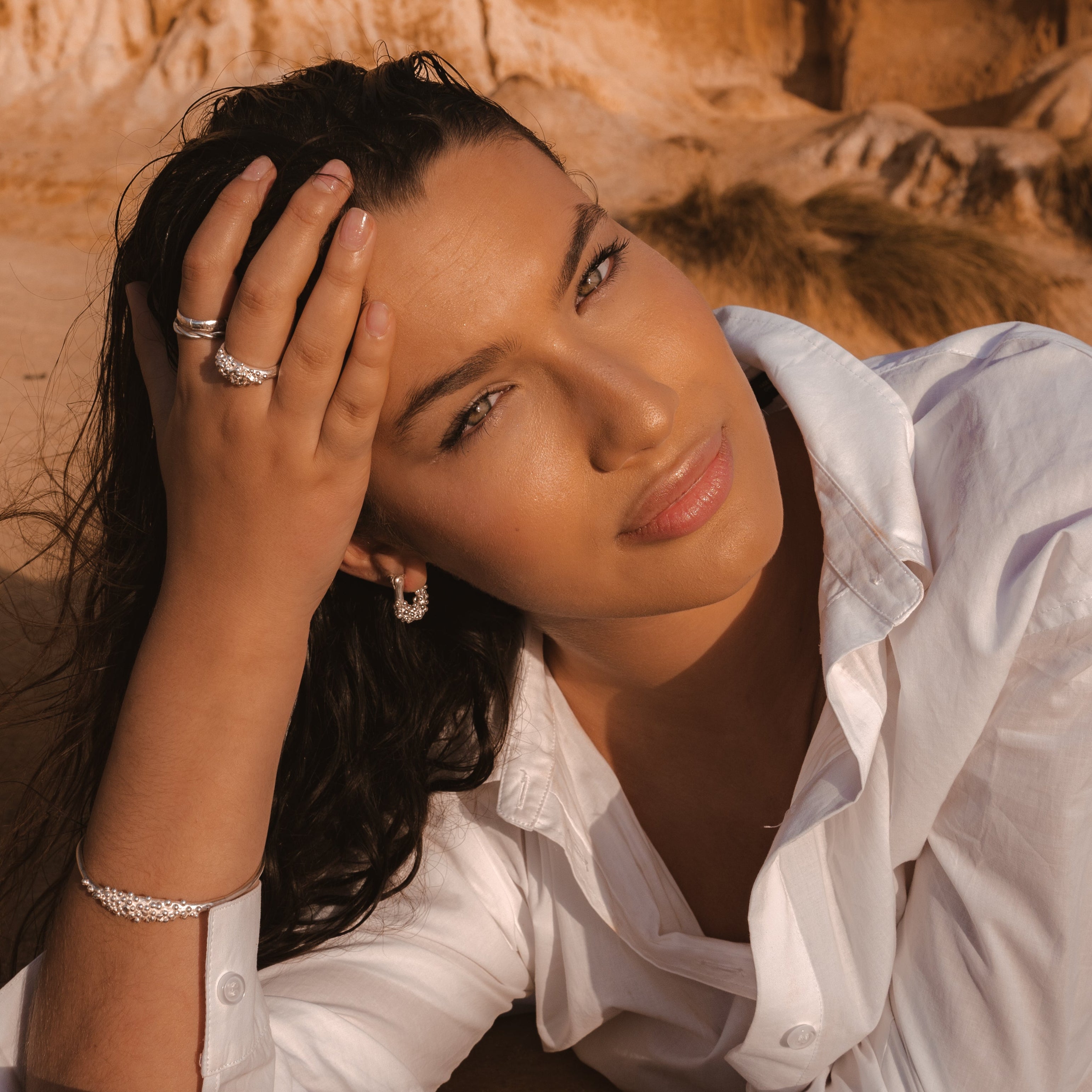 coral ring