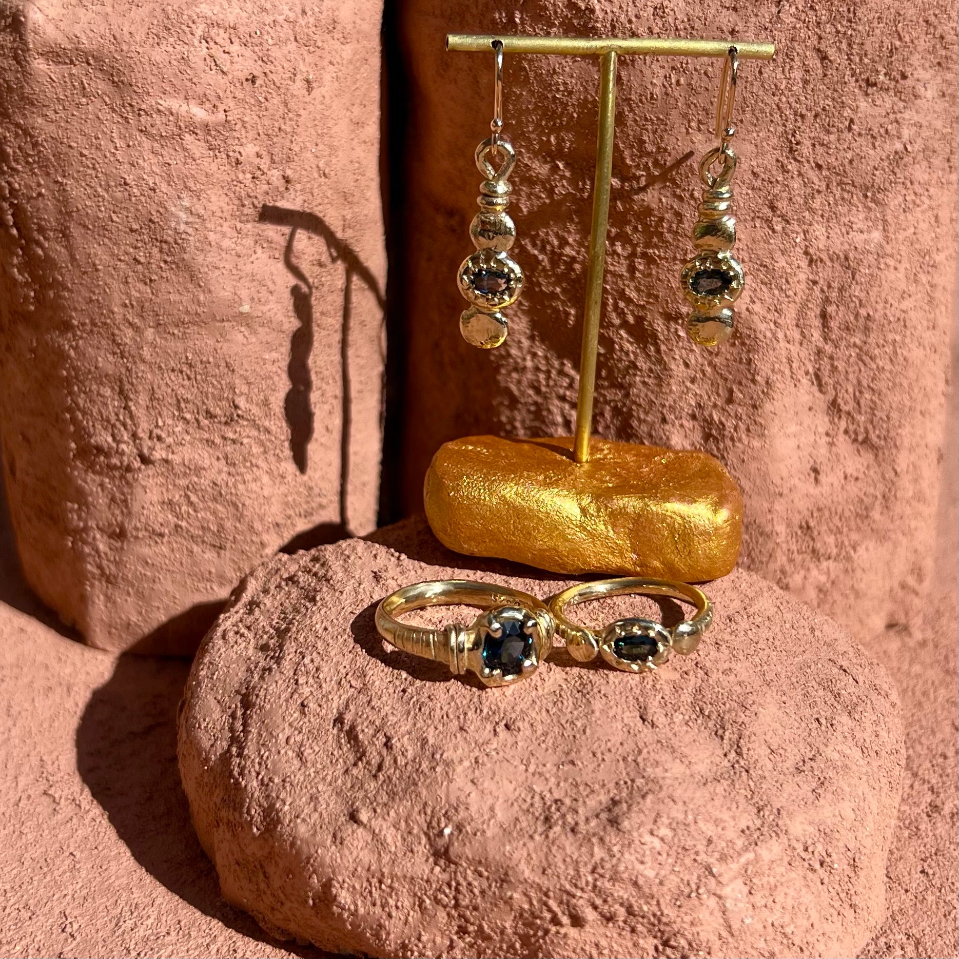 marina sapphire earrings