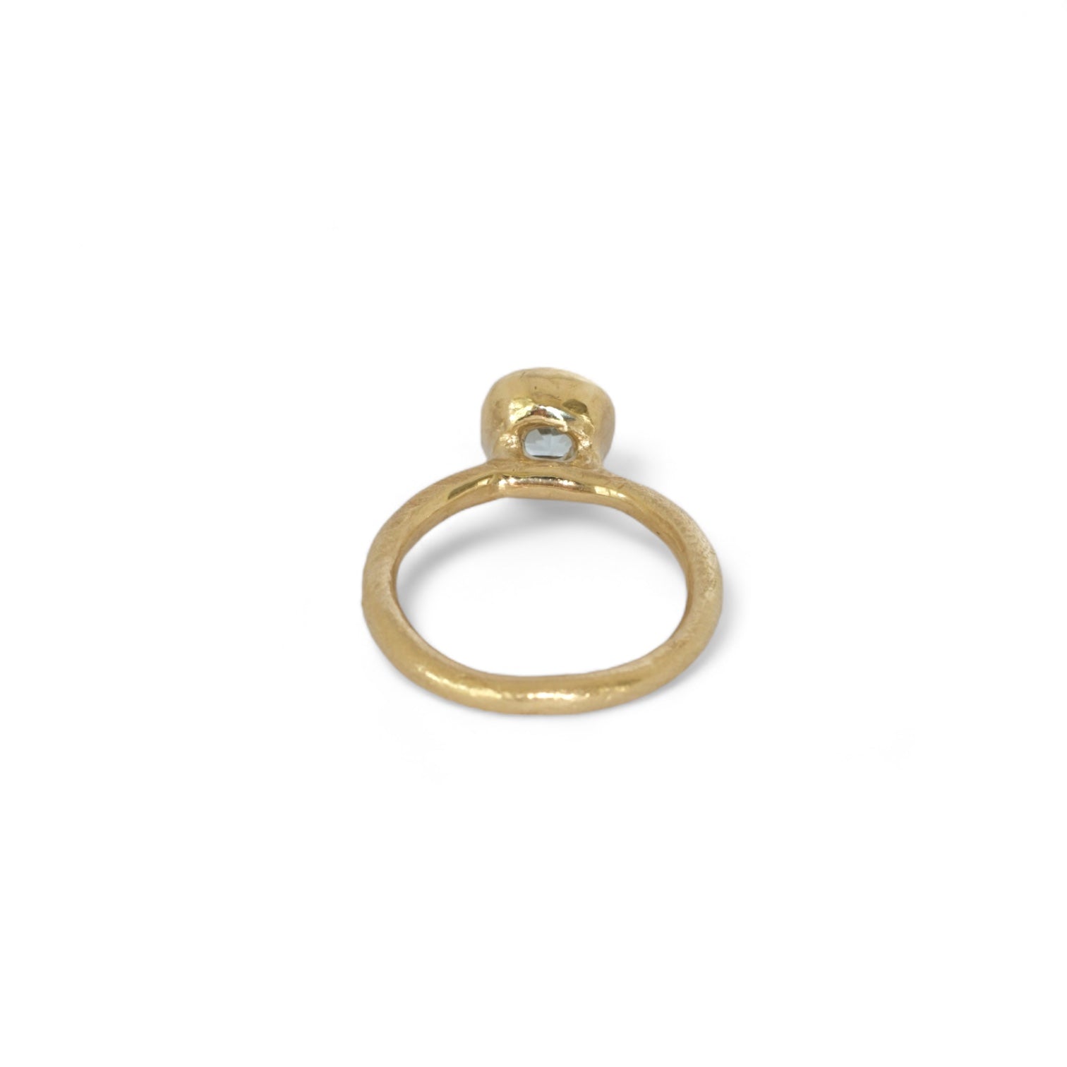 petite aquamarine ring