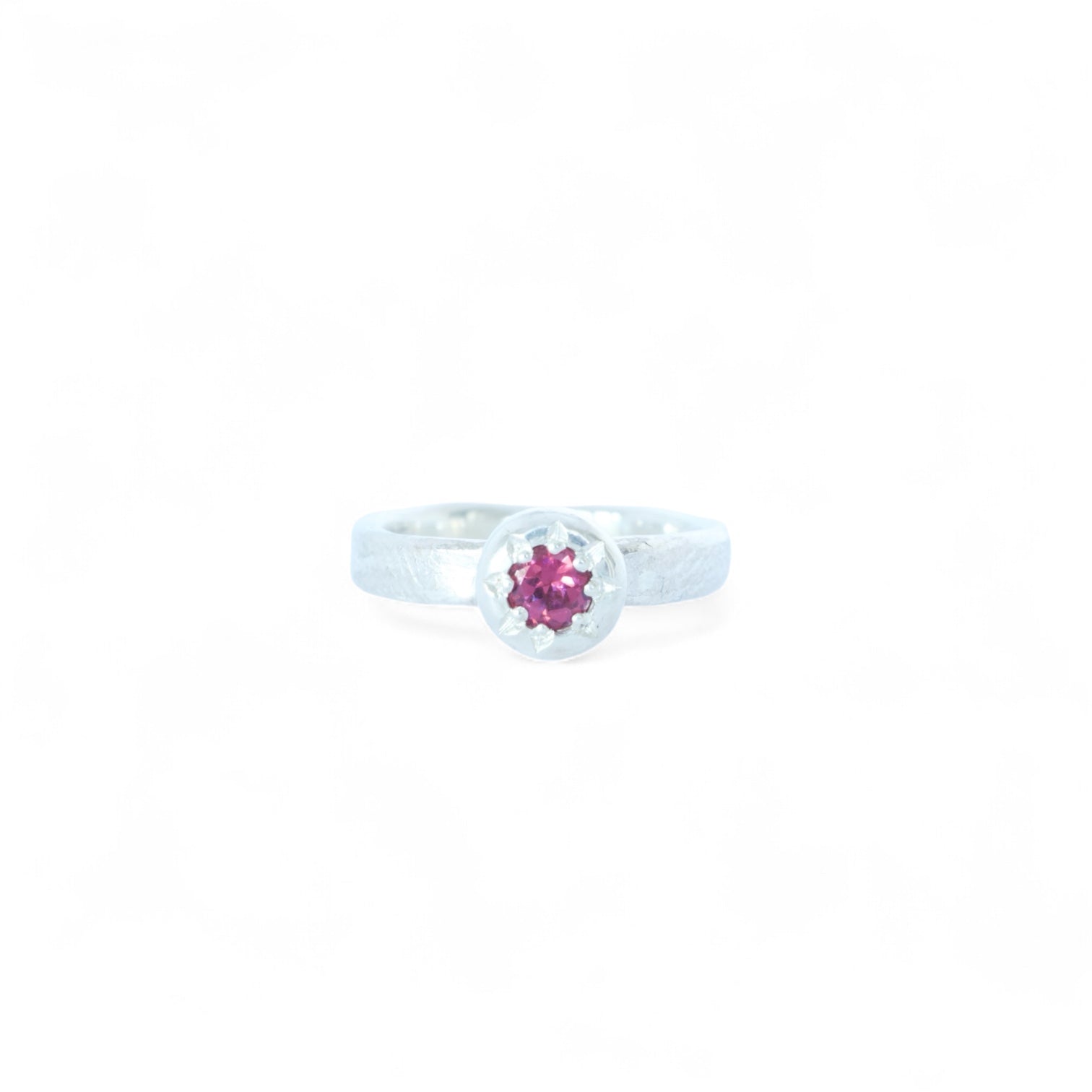 raspberry bliss garnet ring