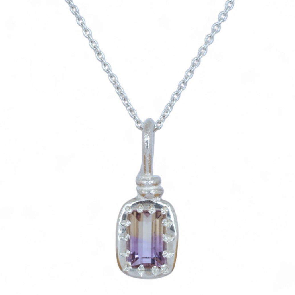Seashells Ametrine Sterling Silver Pendant