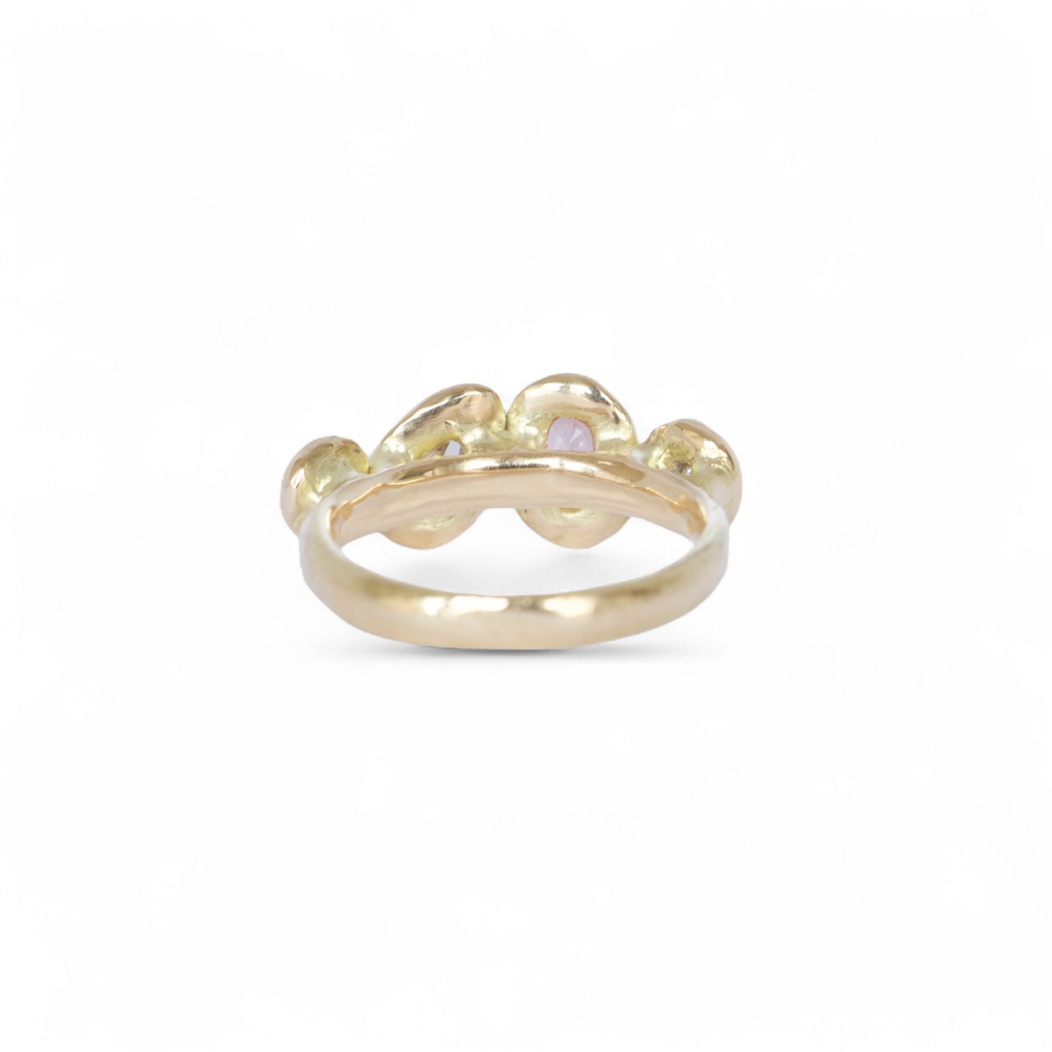 Aurelia Sapphire and Diamond Engagement Ring