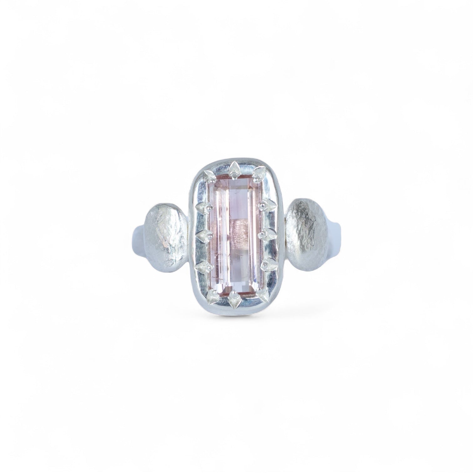 Haze Pink Tourmaline Ring