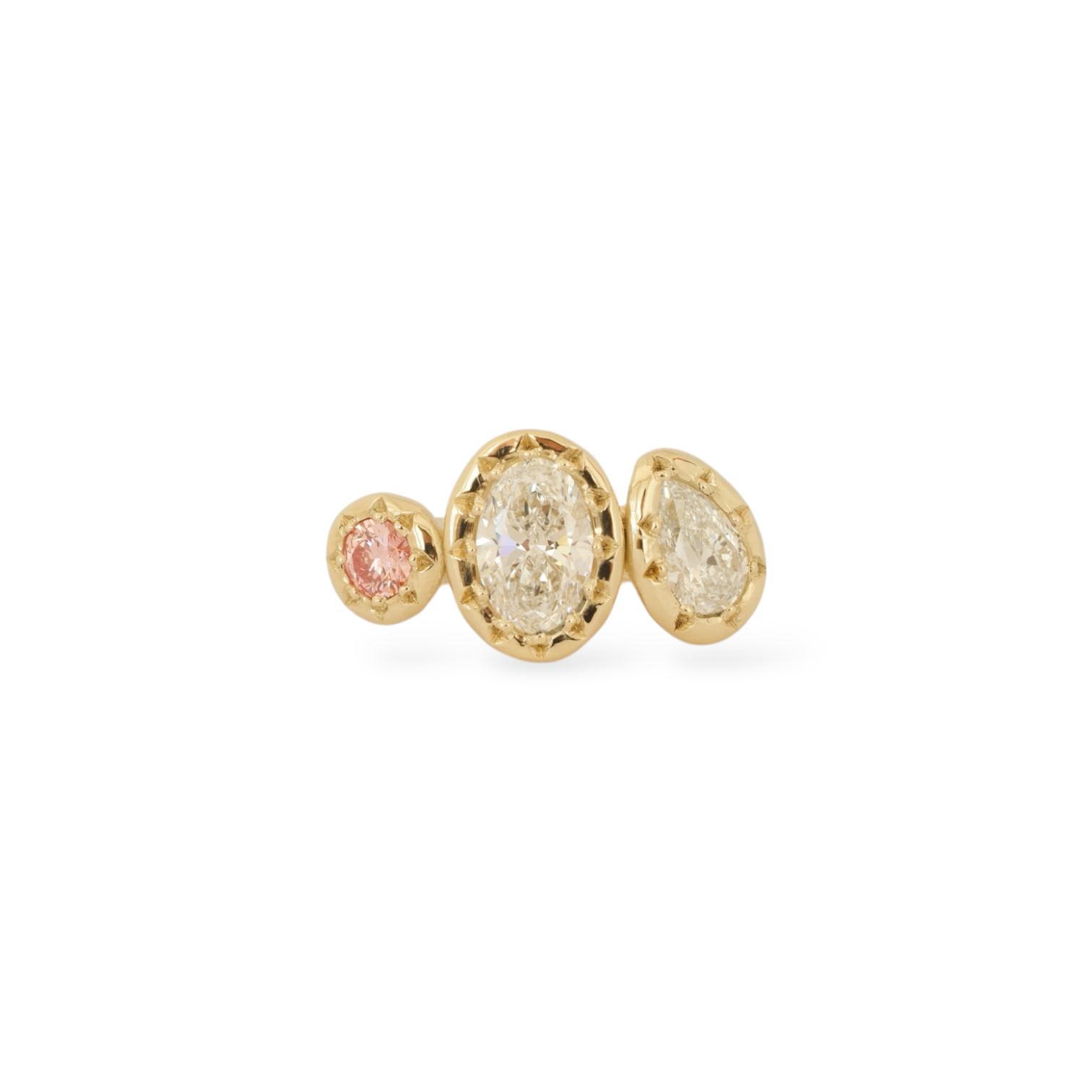 Prism Diamond Engagement Ring