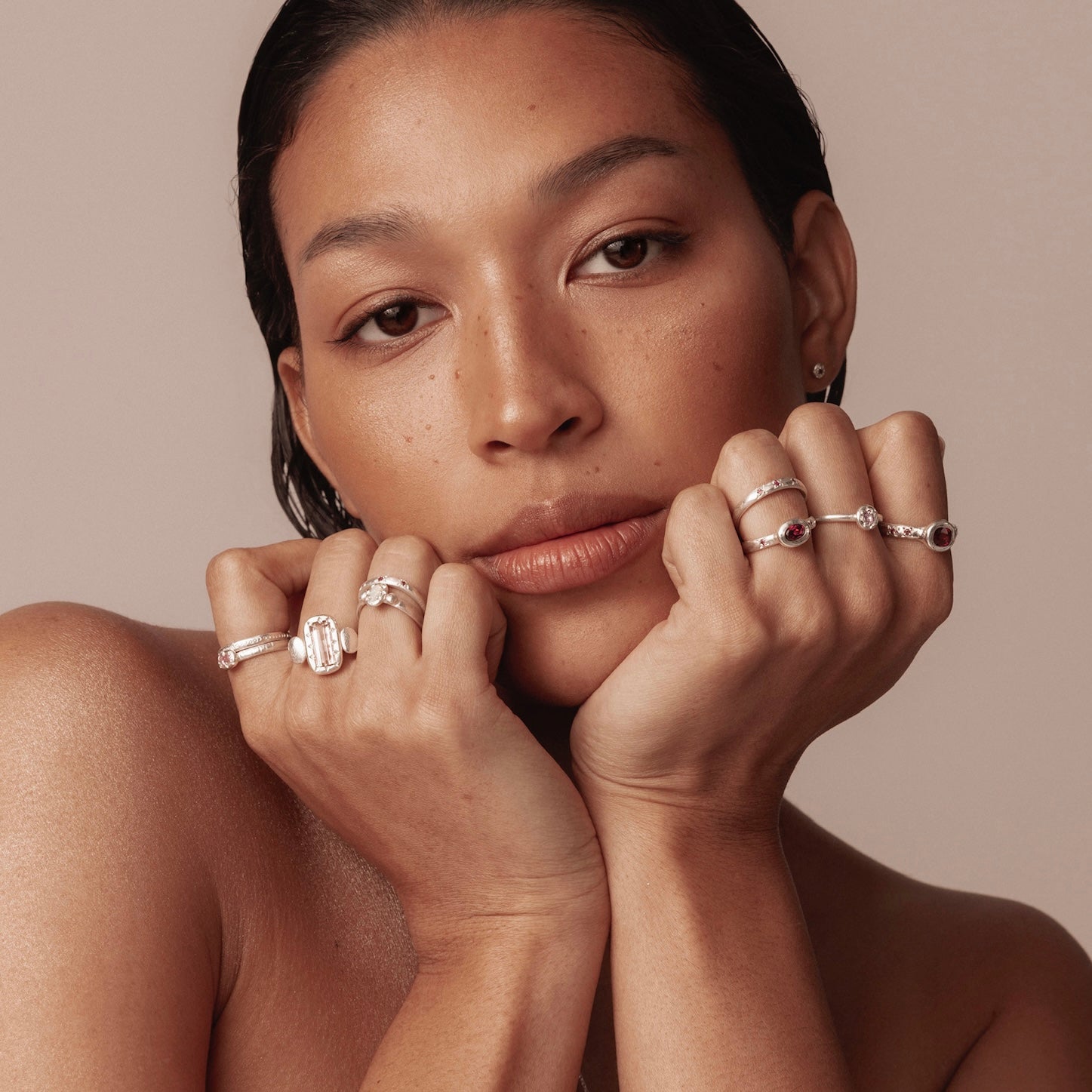 Bloom Pink Sapphire Ring