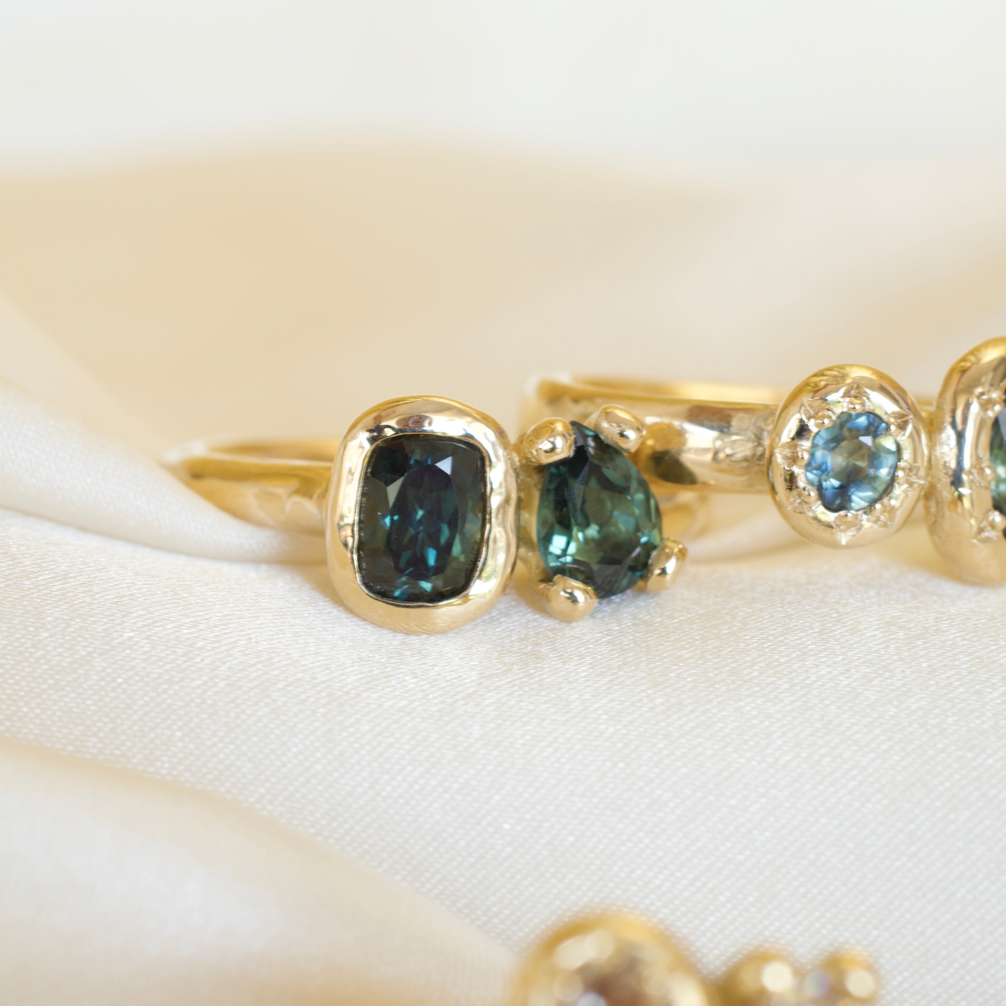 the two of us sapphire engagement ring