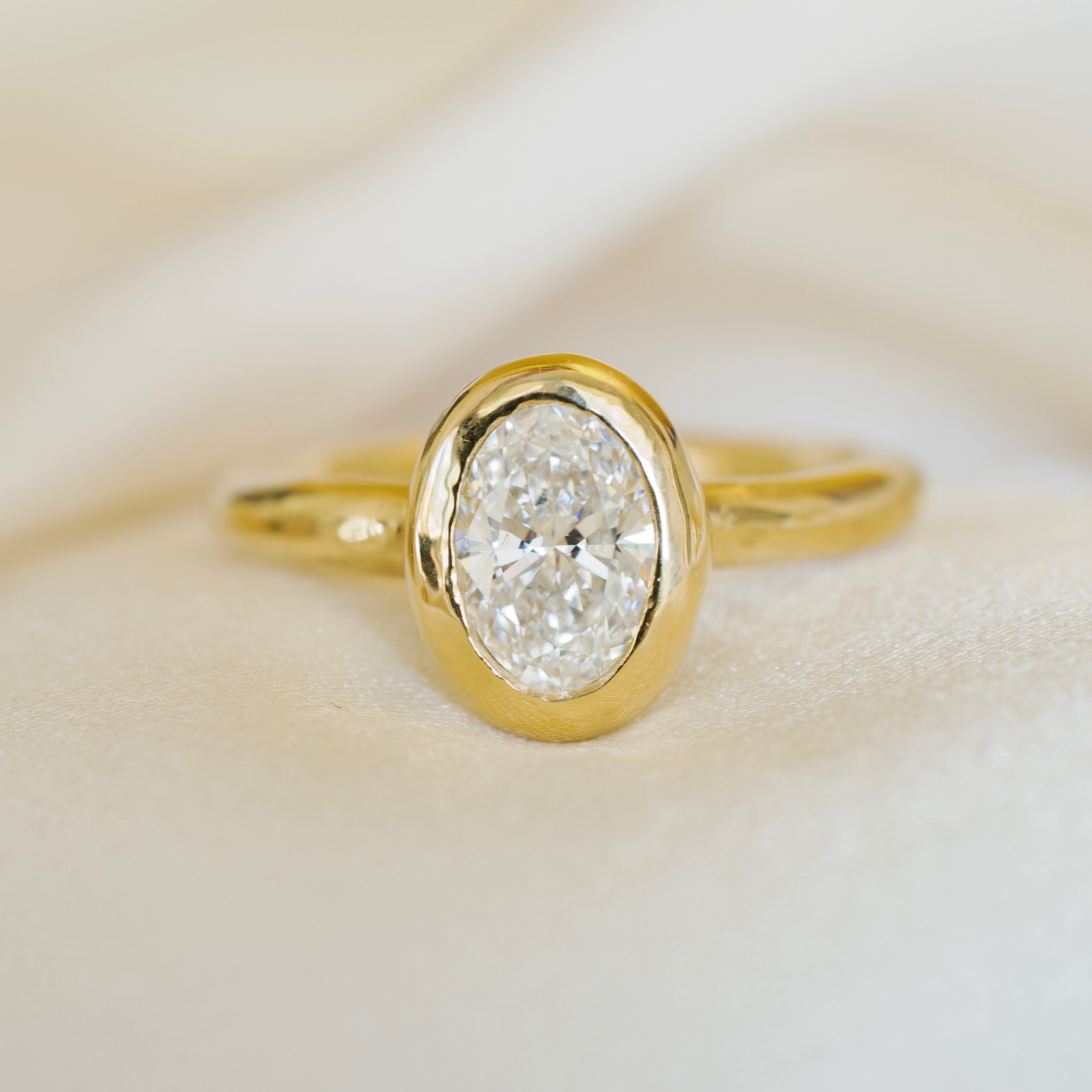 endless diamond engagement ring