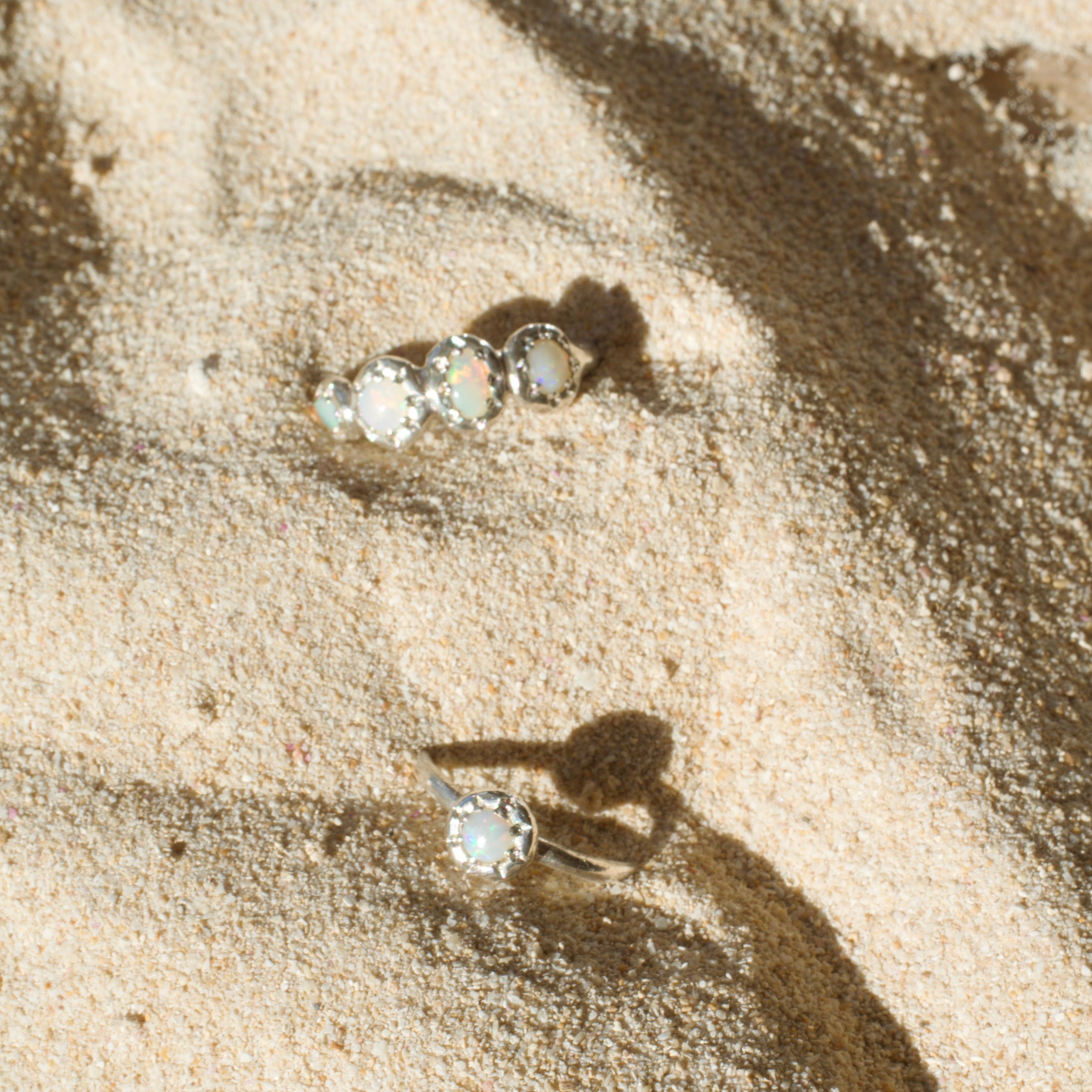 Moon Jelly Opal Ring