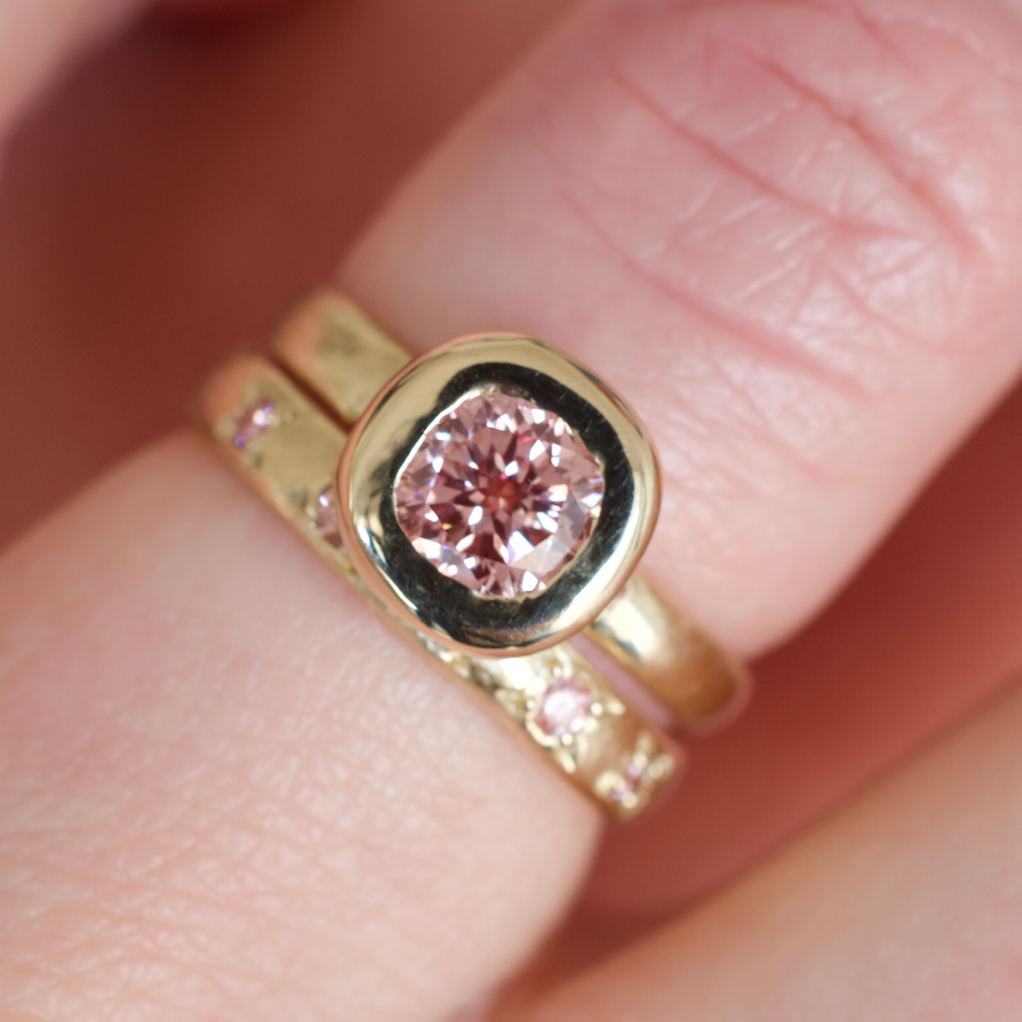 Spellbound Pink Diamond Ring