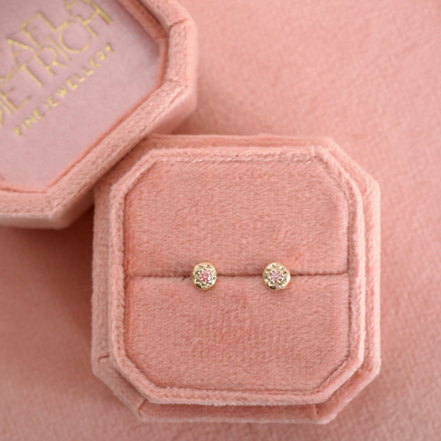 Spellbound Pink Diamond Studs