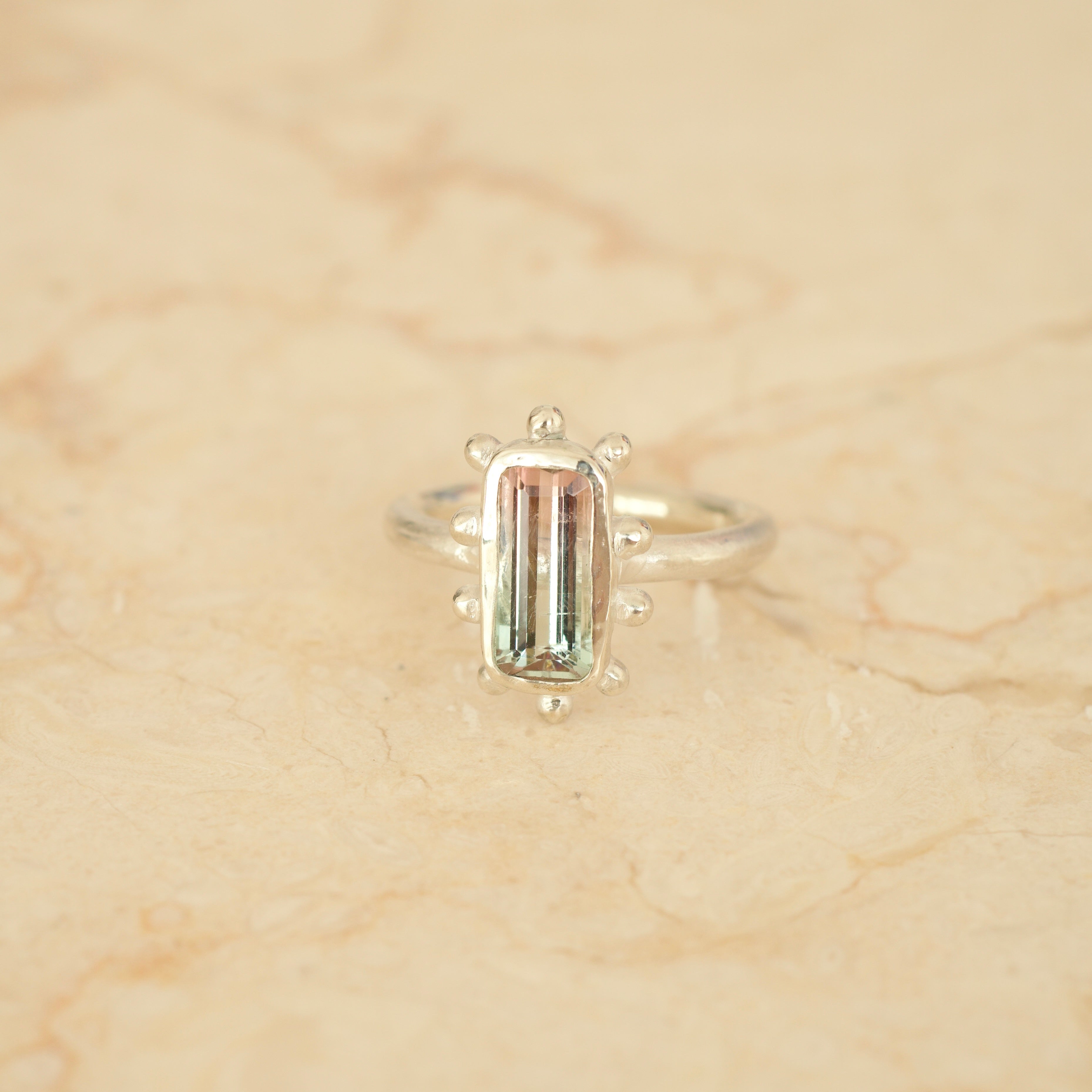 Hidden Spring Watermelon Tourmaline Ring