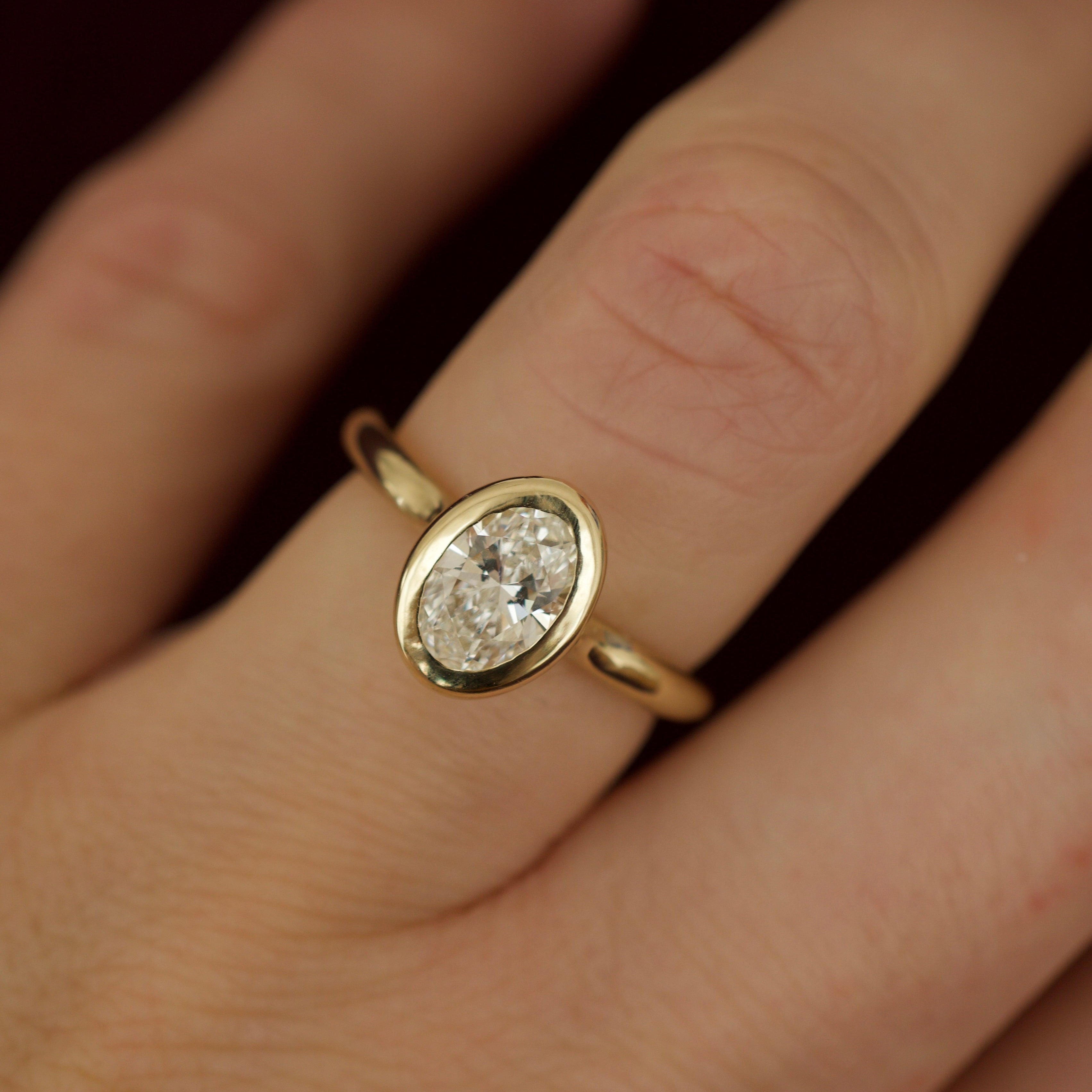 endless diamond engagement ring