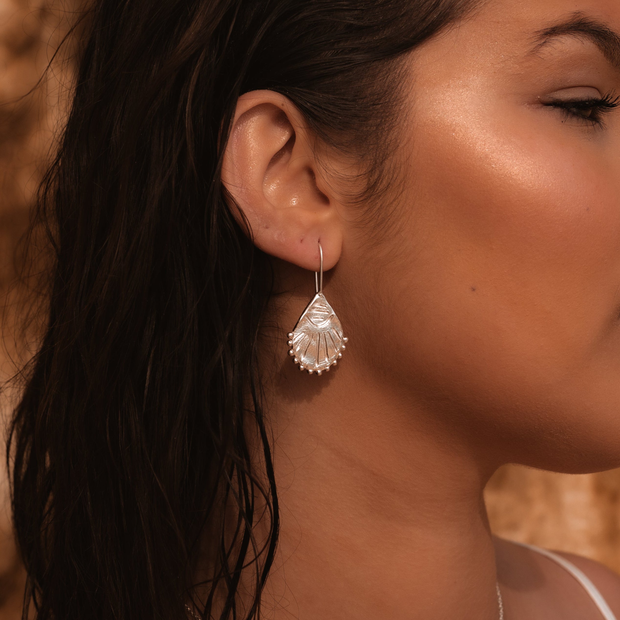 ancient words earrings