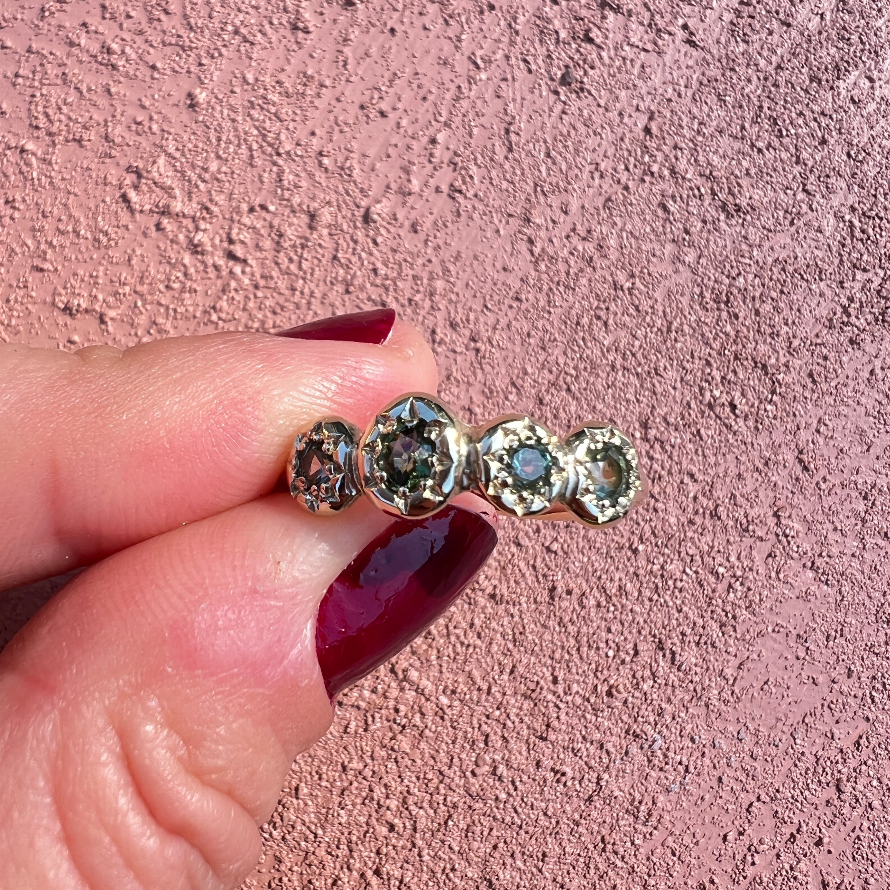 seamist sapphire ring