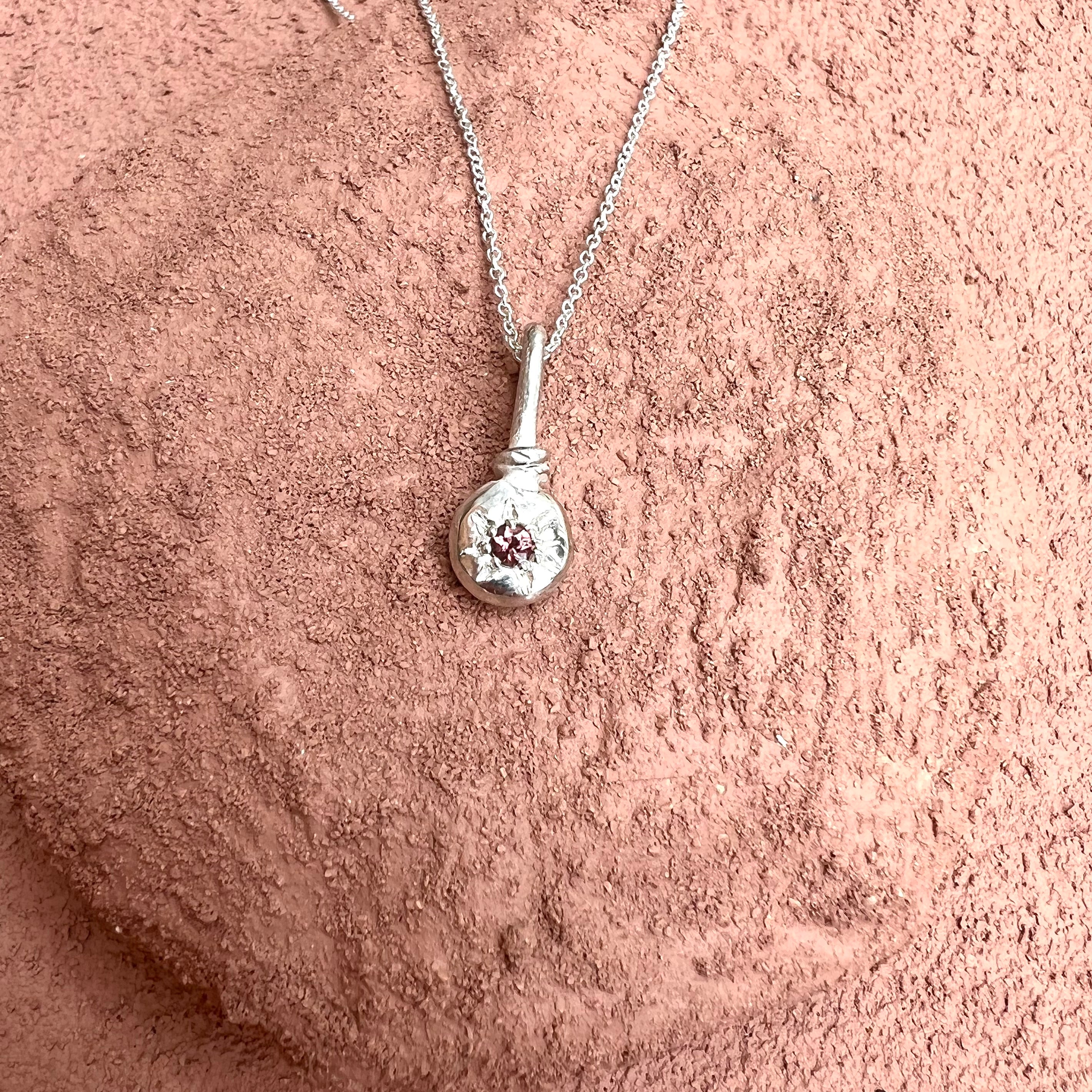 Sapphire Dreams Pendant Pink