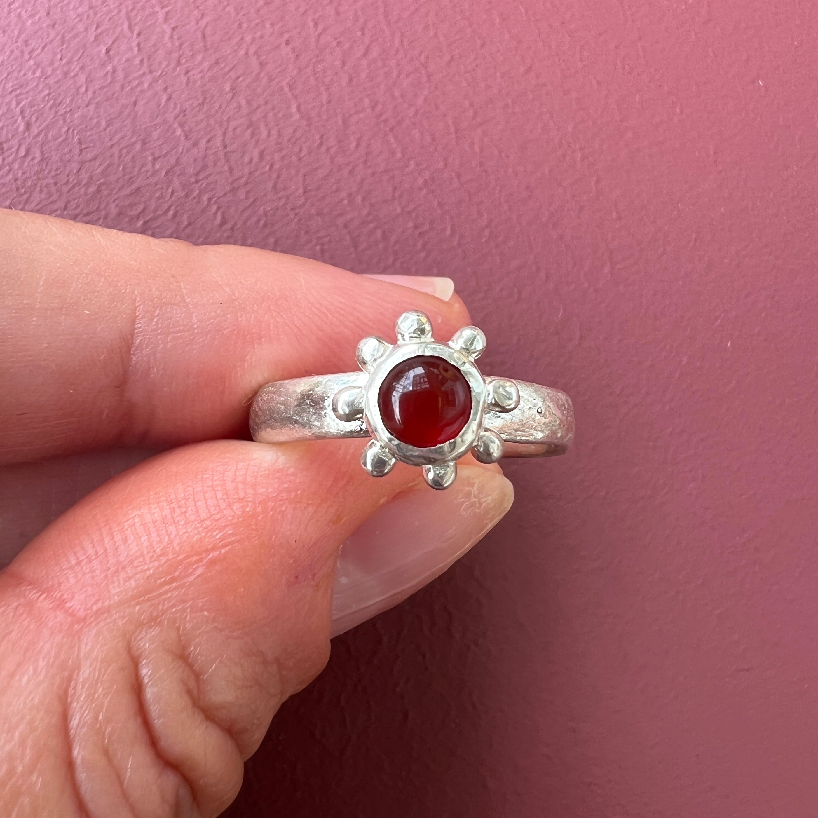 Fanta Carnelian Ring