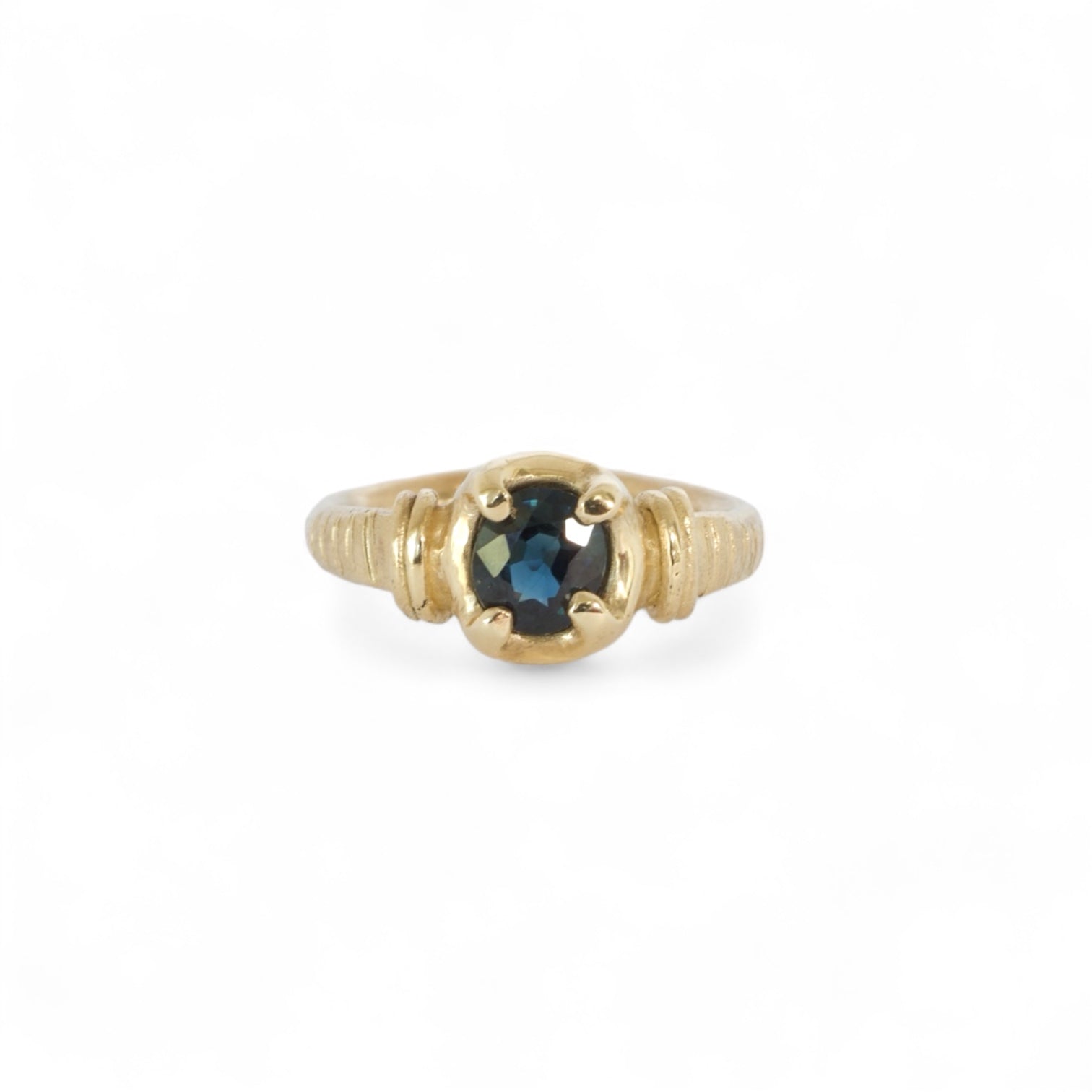 sphinx sapphire ring