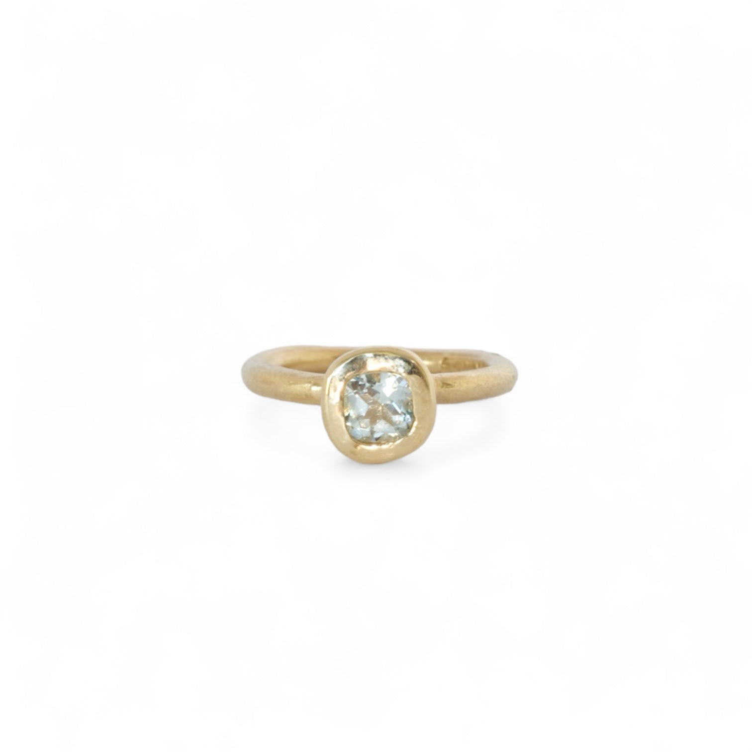 petite aquamarine ring
