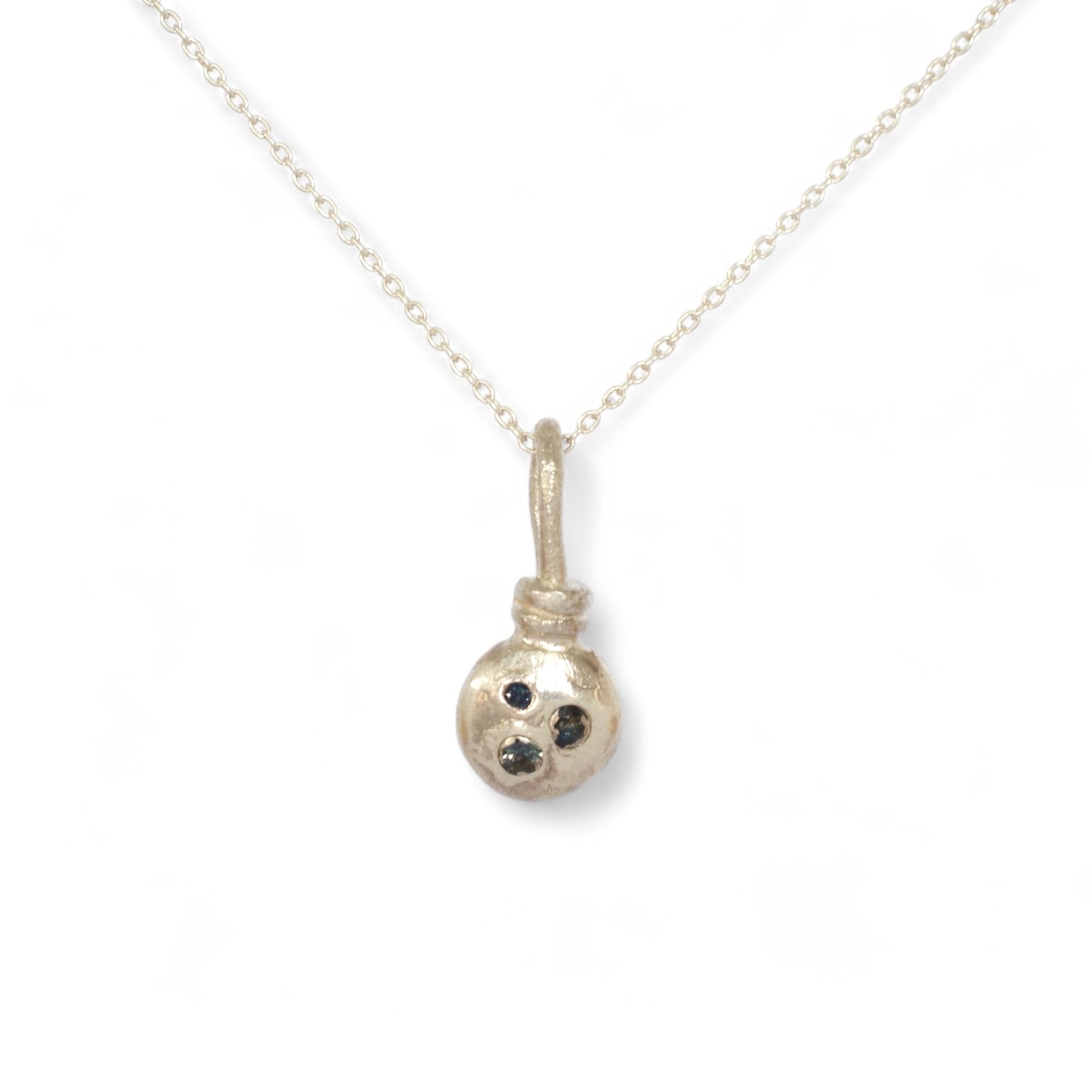 Sapphire Dreams Charm Pendant