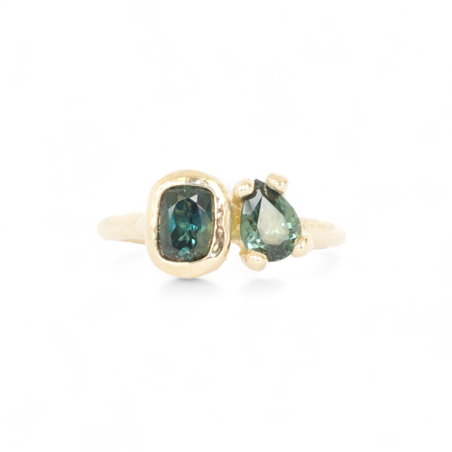 the two of us sapphire engagement ring