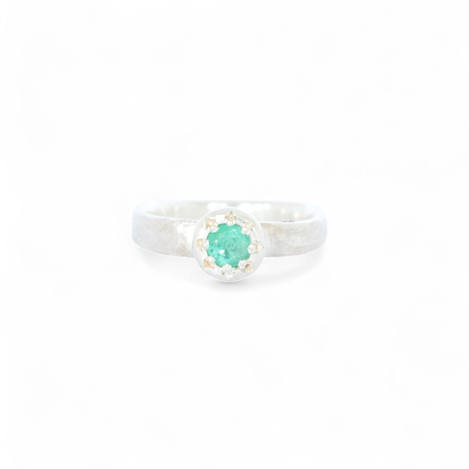 Peter Pan Emerald Ring