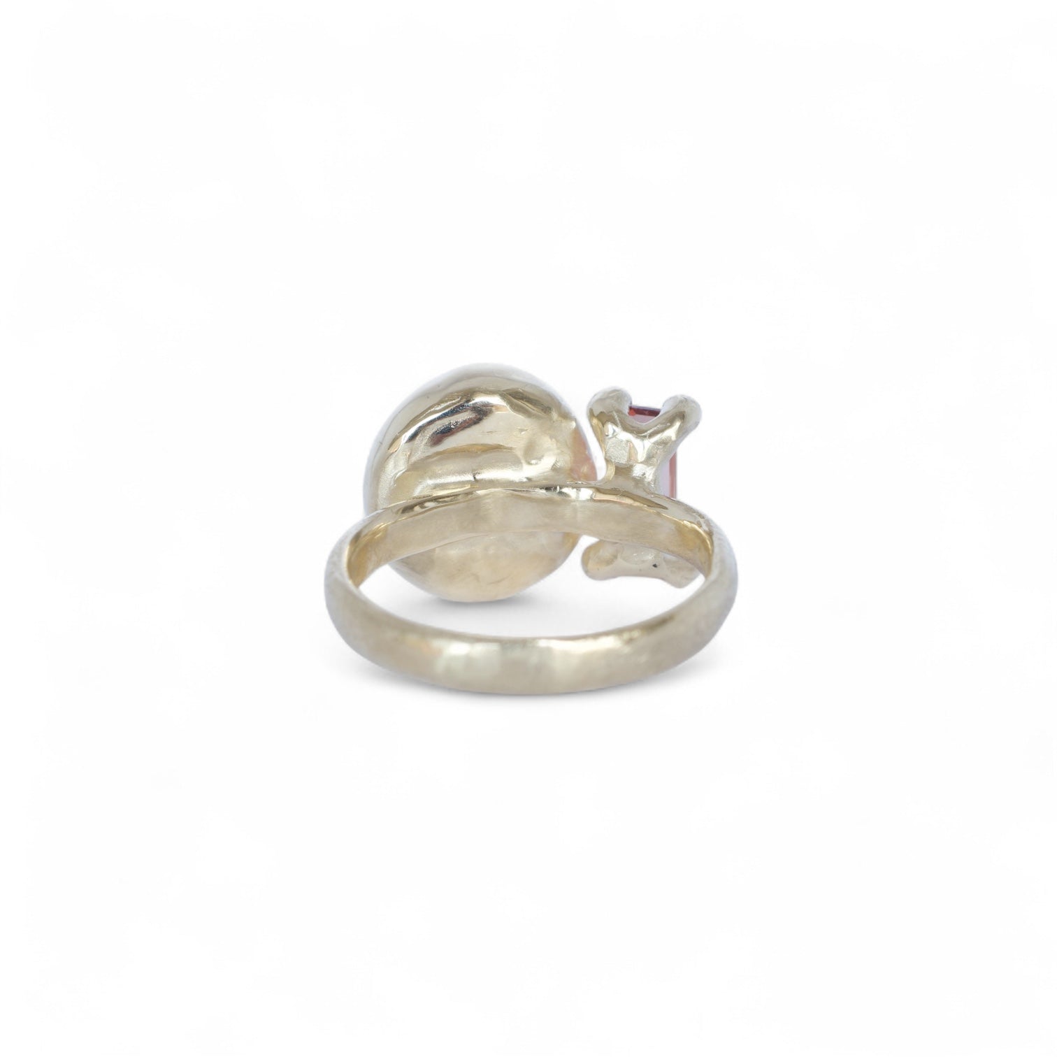 Dawn Pearl & Tourmaline Ring