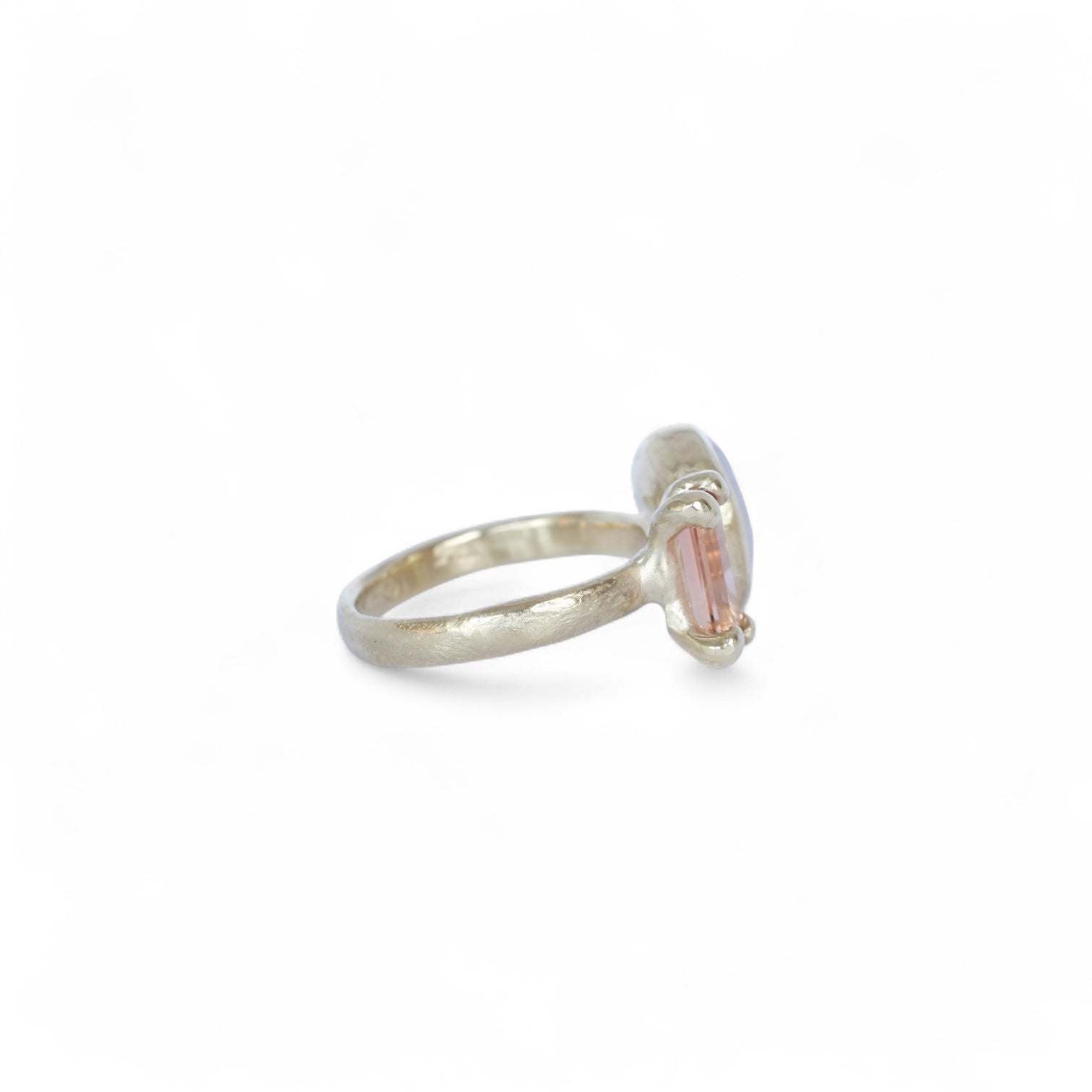 Dawn Pearl & Tourmaline Ring