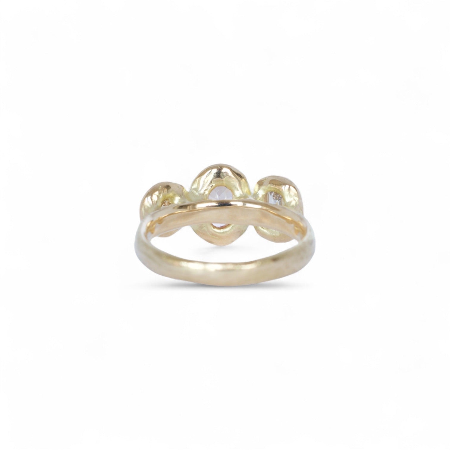 Ember Sapphire and Diamond Engagement Ring